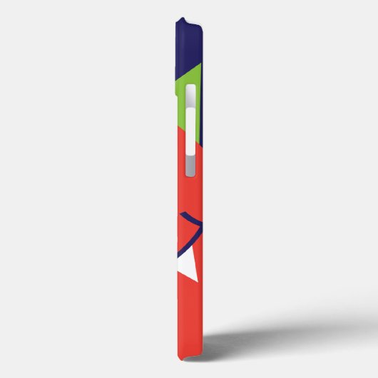 Kinder 1 oeruitheemse oranje ipad case (Achterkant / Links)