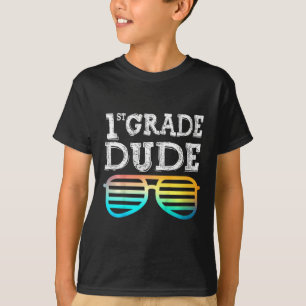 Kinder 1e klas dude eerste klas terug naar school  t-shirt