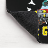 Kinder 1e klas Monster Truck Dinosaur Megalodon Sh Muismat (Hoek)