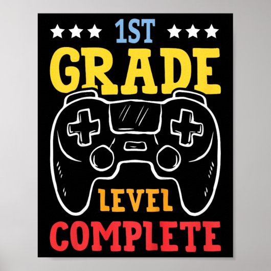 Kinder 1e klas niveau compleet laatste dag van sch poster (Voorkant)