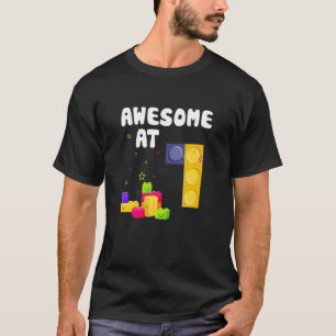 Kinder 1e straten van het Gebouw van de Dag Blokke T-shirt