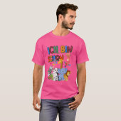 Kinder 1e Verjaardag Jongens Zoo Verjaardagsfeest  T-shirt (Voorkant volledig)