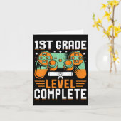 Kinder 1st Grade Level Compleet Afstuderen Videoga Kaart (Gele Bloem)