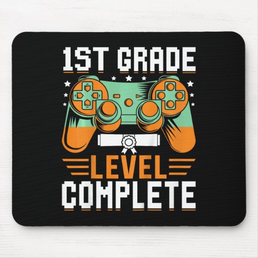 Kinder 1st Grade Level Compleet Afstuderen Videoga Muismat (Voorkant)