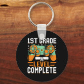 Kinder 1st Grade Level Compleet Afstuderen Videoga Sleutelhanger (Voorkant)