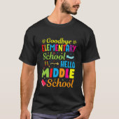 Kinder 2022 Middenschool Afstuderen elementair ond T-shirt (Voorkant)