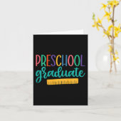 Kinder 2023 Pre-k Afstuderen kleuters Laatste Dag  Kaart (Gele Bloem)