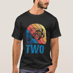 Kinder 2 jaar oud 2e jaardag monster Truck Boys Gi T-shirt