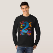 Kinder 2 jaar oud onder de Zee T-shirt (Voorkant volledig)