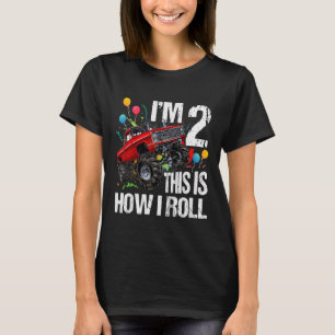 Kinder 2 Jaar Oud Voor 2e Verjaardag Jongens Toold T-shirt