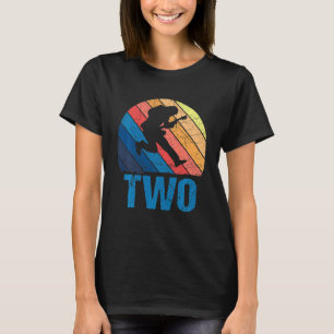 Kinder 2 jaar oude 2e verjaardag t-shirt