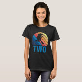 Kinder 2 jaar oude 2e verjaardag t-shirt (Voorkant volledig)