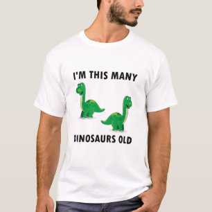 Kinder 2 jaar oude jongen Dinosaurussen Lover 2de T-shirt