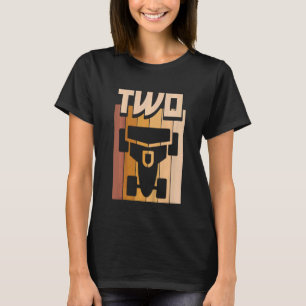 Kinder 2 jaar oude race auto verjaardag jongen mei t-shirt