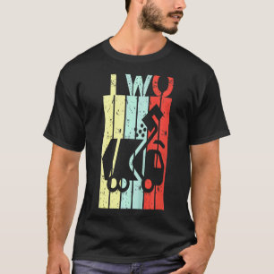 Kinder 2 jaar oude vuilniswagen Verjaardag Jongen T-shirt