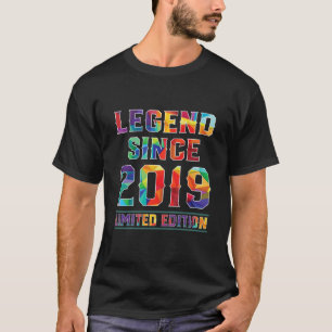 Kinder 2-jarige verjaardag cadeautjes legend sinds t-shirt