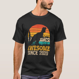 Kinder 2e verjaardag Jongen Dinosaur 2 jaar oud Tr T-shirt