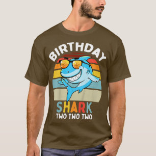 Kinder 2e verjaardag Jongen Sharp 2 jaar oude jong T-shirt
