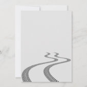 Kinder 2e Verjaardag Race Auto Thema Verjaardagsfe Kaart (Achterkant)