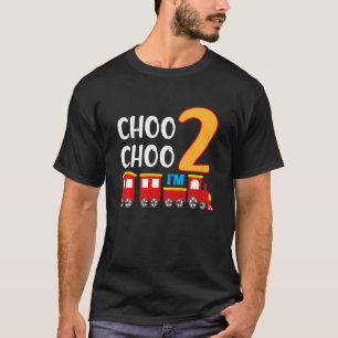 Kinder 2e verjaardag Todller 2 twee jaar oude padv T-shirt