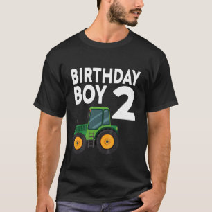 Kinder 2e vogeltrekker twee jaar oud Boerderij T-shirt