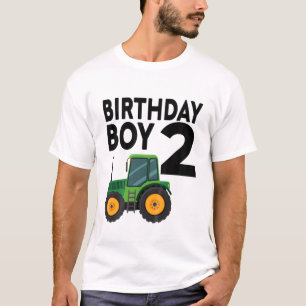 Kinder 2e vogeltrekker twee jaar oud Boerderij T-shirt