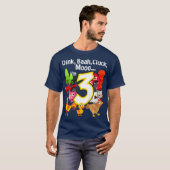 Kinder 3 jaar oud Boerderij op geboorte T-shirt (Voorkant volledig)