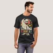 Kinder 3 jaar oud Shirt 3e verjaardag Boy T Rex Di (Voorkant volledig)