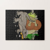 Kinder 3 jaar oude Komodo draak Reptile 3rd Birthd Legpuzzel (Horizontaal)