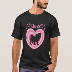 Kinder 3 jaar oude lul ter gelegenheid van de gebo t-shirt