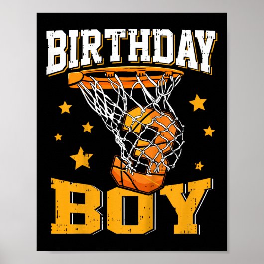 Kinder 3e 3e 3 3 jaar Happy Birthday Boy Bys Poster (Voorkant)