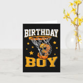 Kinder 3e derde 3 drie jaar Happy Birthday Boy Bas Kaart (Gele Bloem)