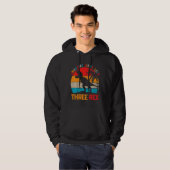 Kinder 3e verjaardag van Dinosaur Rex Hoodie (Voorkant volledig)