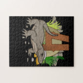 Kinder 4 jaar oud Komodo draak 3 jaar oud Legpuzzel (Horizontaal)