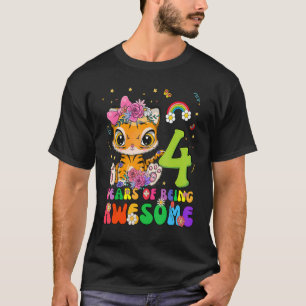 Kinder 4 jaar oude Tiener jongens meisjes klagen o T-shirt