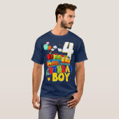 Kinder 4e geboortecampagne jongens 4 jaar oud Im T-shirt (Voorkant volledig)