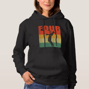Kinder 4e verjaardag van het 4-jarig ouderwets mei hoodie