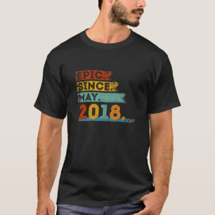 Kinder 4e verjaardag voor 4 jaar oude epic sinds 2 t-shirt