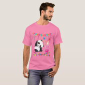 Kinder 5 jaar oud 5 jaar oud 5 jaar geleden Panda T-shirt (Voorkant volledig)