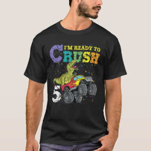 Kinder 5 jaar oud 5 jaar oud 5 jaar oud Dinosaur T T-shirt