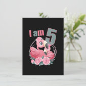 Kinder 5 jaar oud 5 jaar oud 5 jaar oud Flamin Kaart (Staand voorkant)