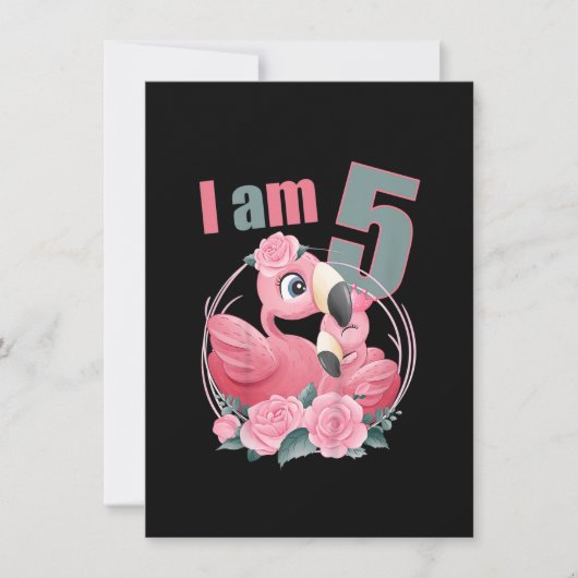 Kinder 5 jaar oud 5 jaar oud 5 jaar oud Flamin Kaart (Voorkant)