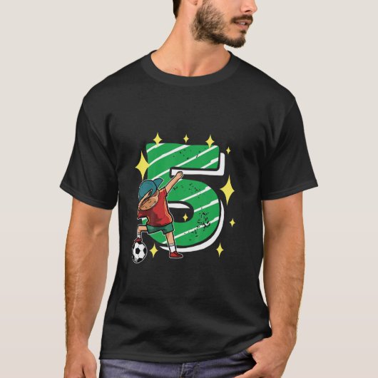 Kinder 5 jaar Voetbal Voetbal T-shirt (Voorkant)