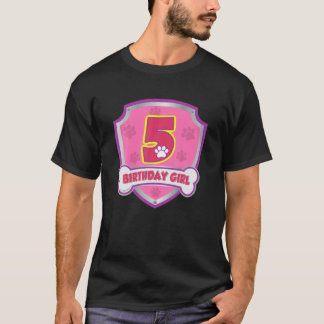 Kinder 5-jarige patrouillepartij boys gir t-shirt