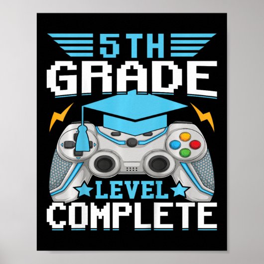 Kinder 5e klas niveau complete gamer klasse van 20 poster (Voorkant)