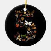 Kinder 5e Verjaardag Bugs Insecten Kevers Jongens Keramisch Ornament (Voorkant)