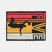 Kinder 5e Verjaardag Bysketbyll Lover Gift 5 Jaar  Fleece Deken (Voorkant (Horizontaal))