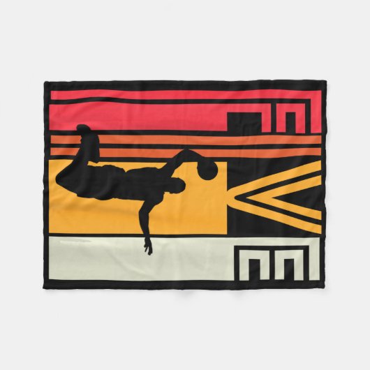 Kinder 5e Verjaardag Bysketbyll Lover Gift 5 Jaar  Fleece Deken (Voorkant (Horizontaal))