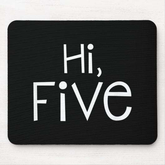 Kinder 5e verjaardag en 5 jaar oude kindertuin muismat (Voorkant)