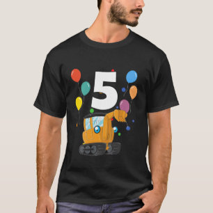 Kinder 5e verjaardag van de 5-jarige kinderdag t-shirt